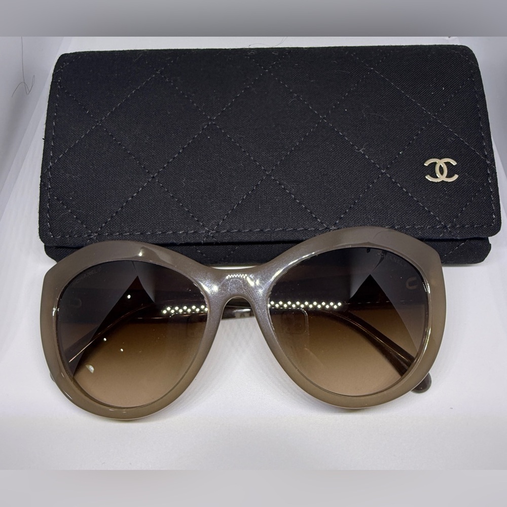 Chanel Beige Lace Sunglasses‎ Ch 5294